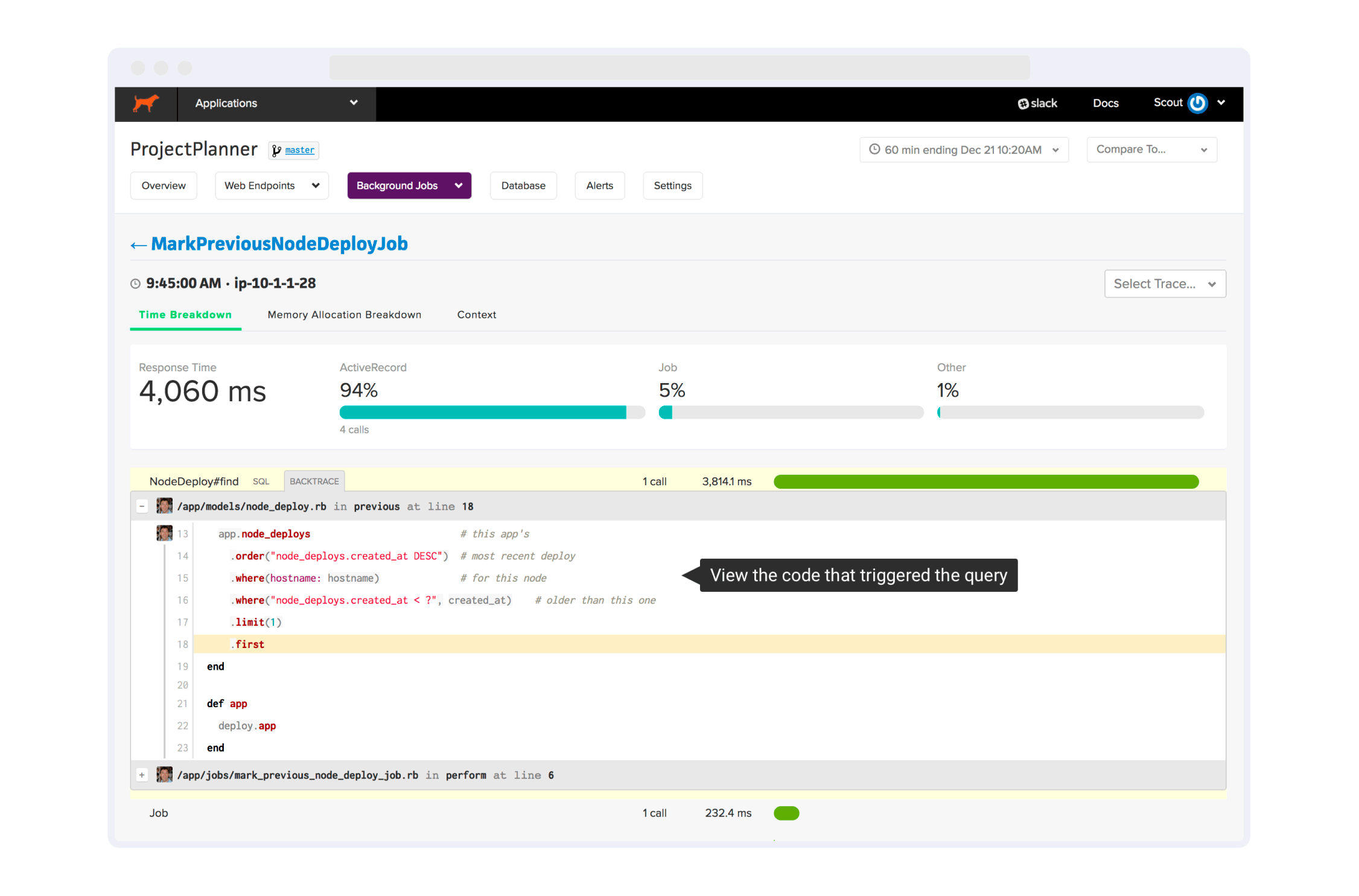 Application Monitoring SaaS Details