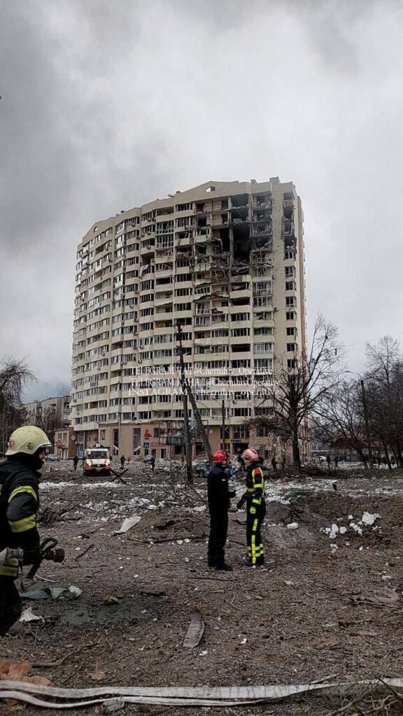Russian destruction in Ukraine #StandWIthUkraine