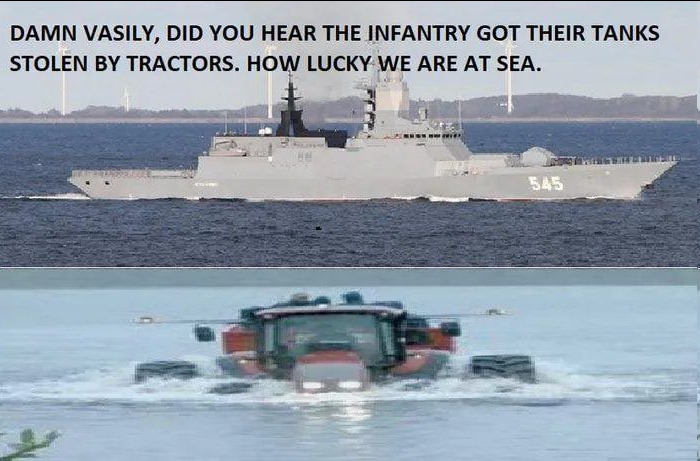 Russians at sea